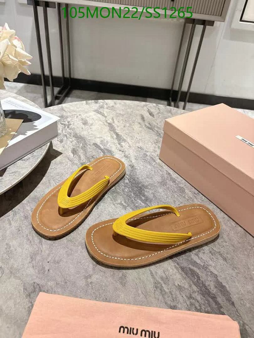 Miu Miu-Women Shoes Code: SS1265 $: 105USD