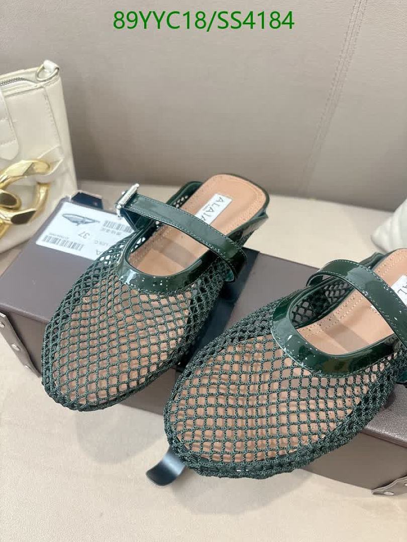 Alaia-Women Shoes Code: SS4184 $: 89USD