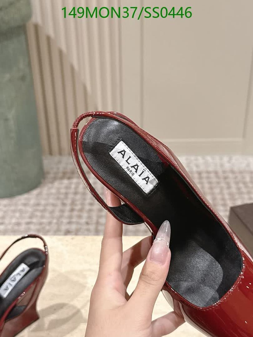 Alaia-Women Shoes Code: SS0446 $: 149USD