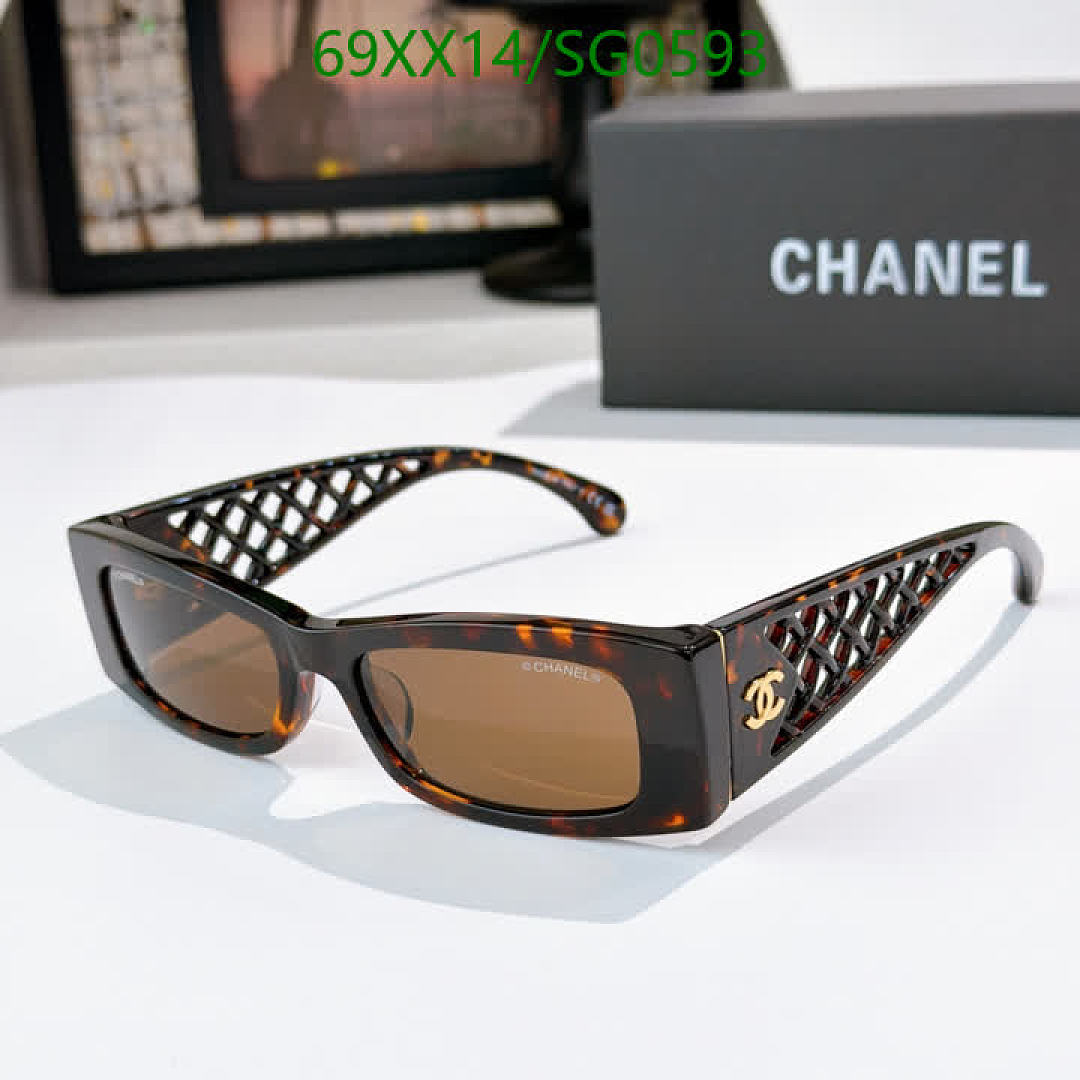 Chanel-Glasses Code: SG0593 $: 69USD