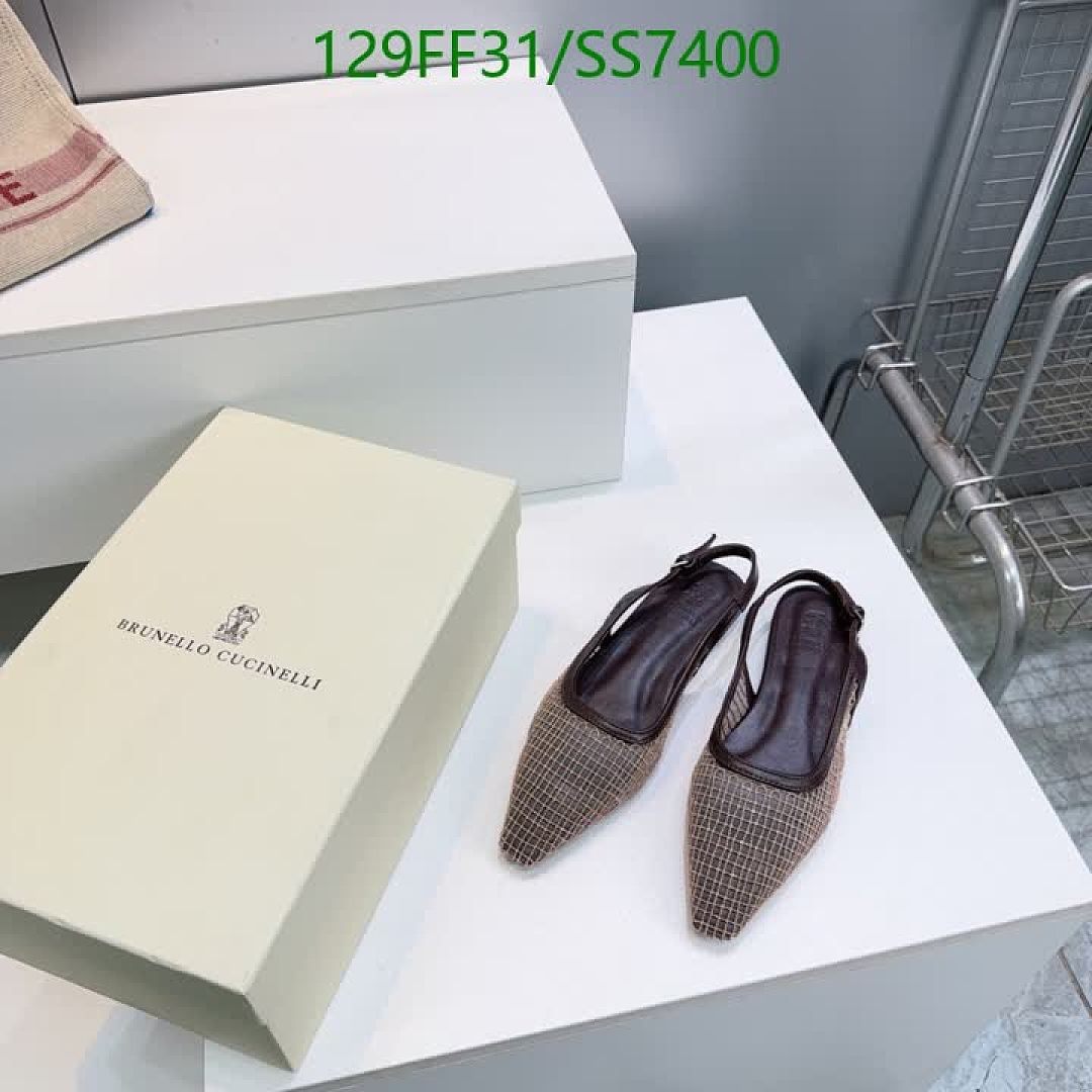 Brunello Cucinelli-Women Shoes Code: SS7400 $: 129USD