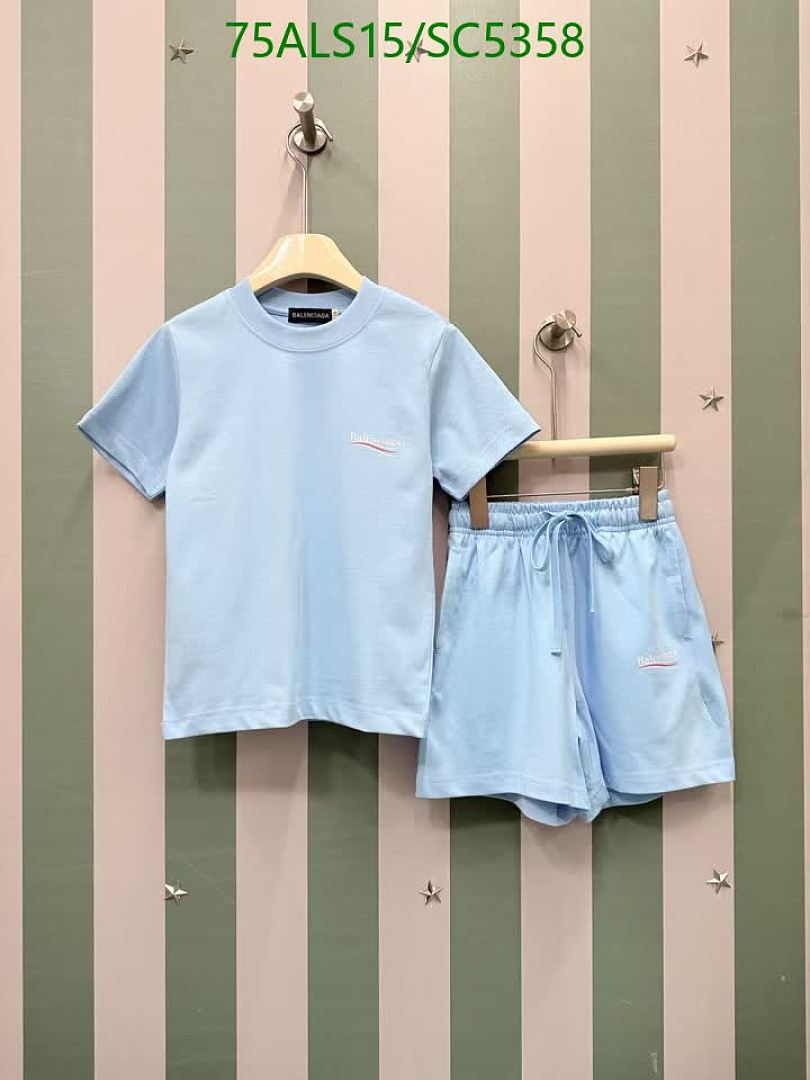 Balenciaga-Kids Clothing Code: SC5358 $: 75USD