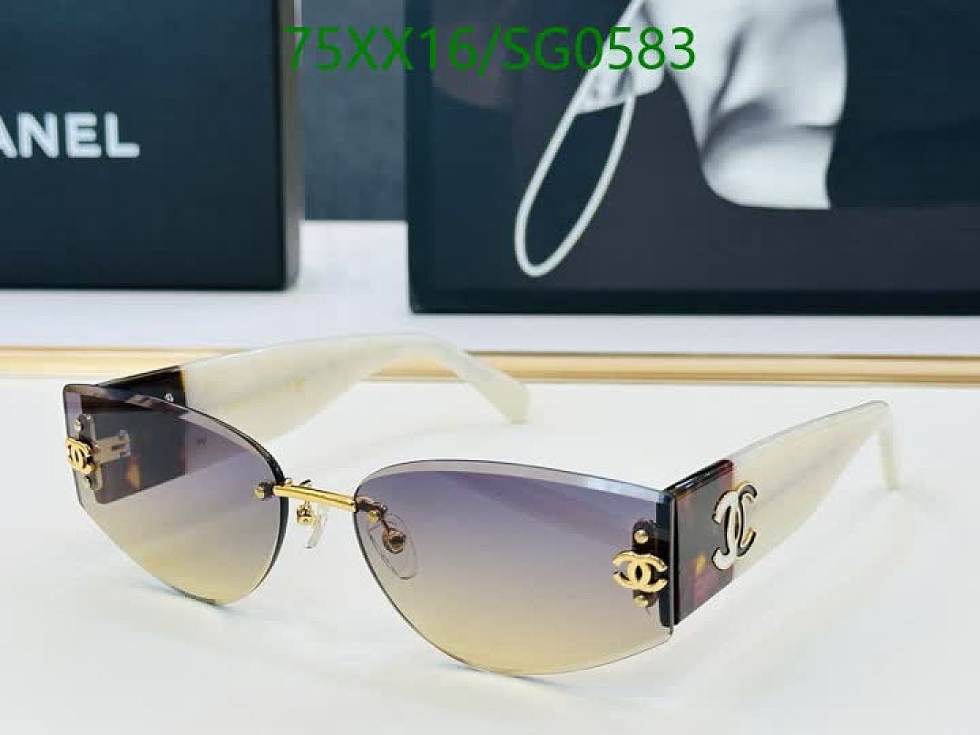 Chanel-Glasses Code: SG0583 $: 75USD