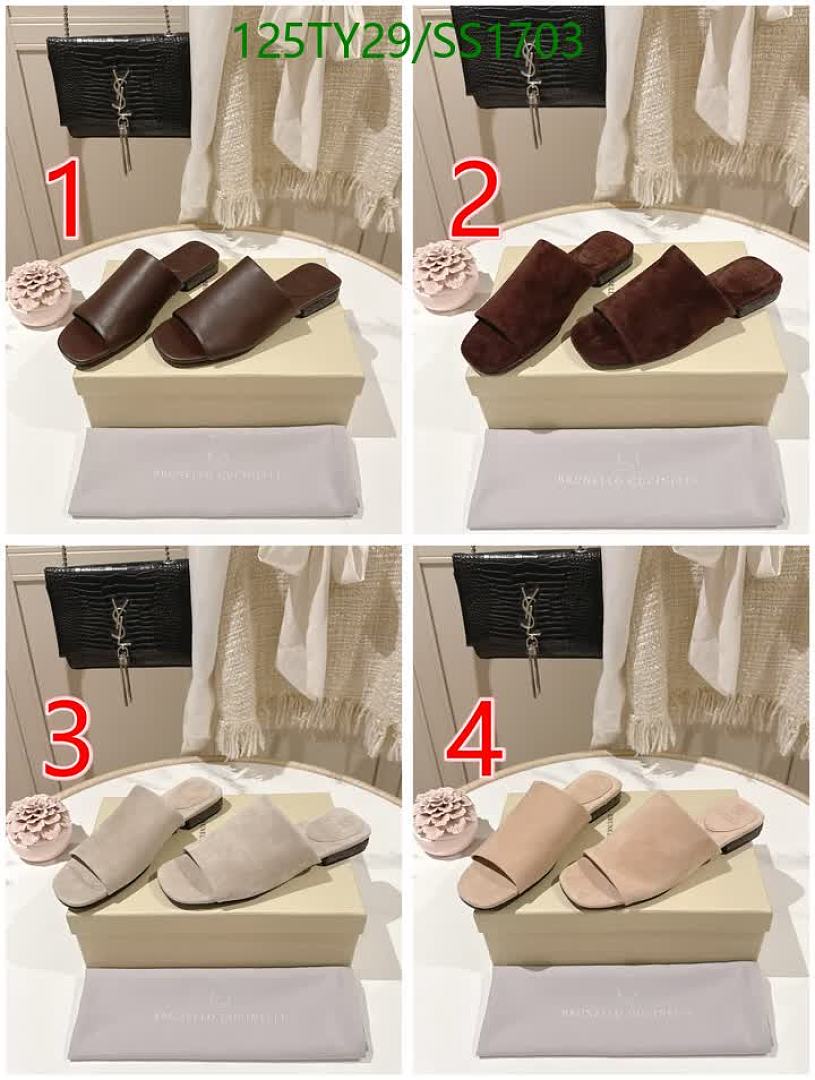 Brunello Cucinelli-Women Shoes Code: SS1703 $: 125USD