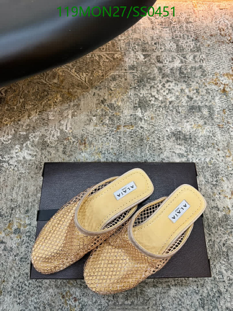 Alaia-Women Shoes Code: SS0451 $: 119USD