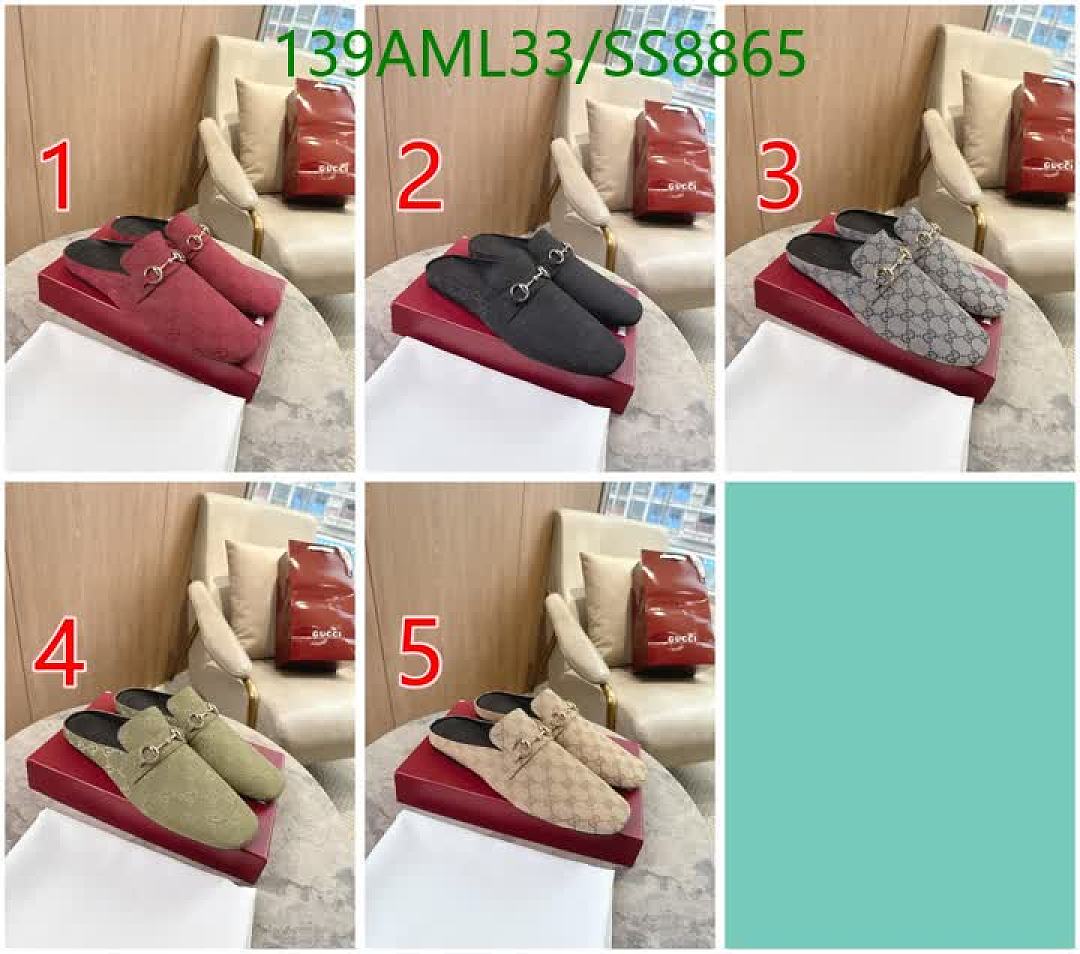 Gucci-Women Shoes Code: SS8865 $: 139USD