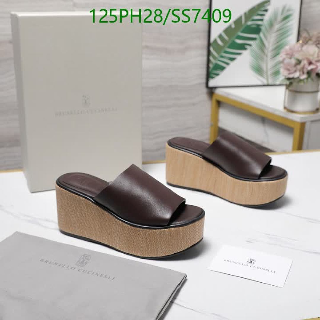 Brunello Cucinelli-Women Shoes Code: SS7409 $: 125USD