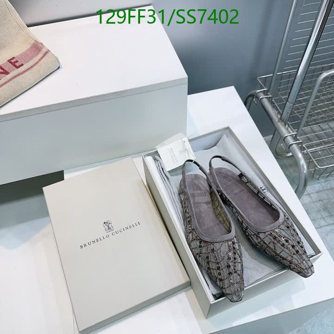 Brunello Cucinelli-Women Shoes Code: SS7402 $: 129USD