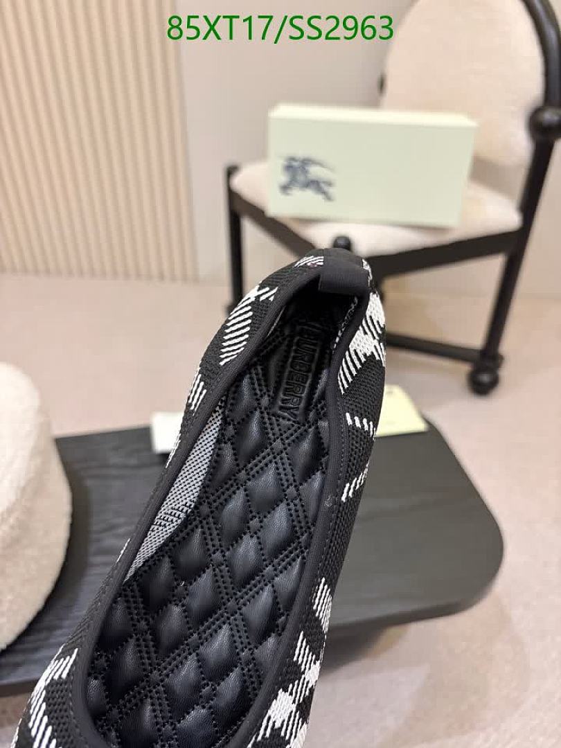 Burberry-Women Shoes Code: SS2963 $: 85USD