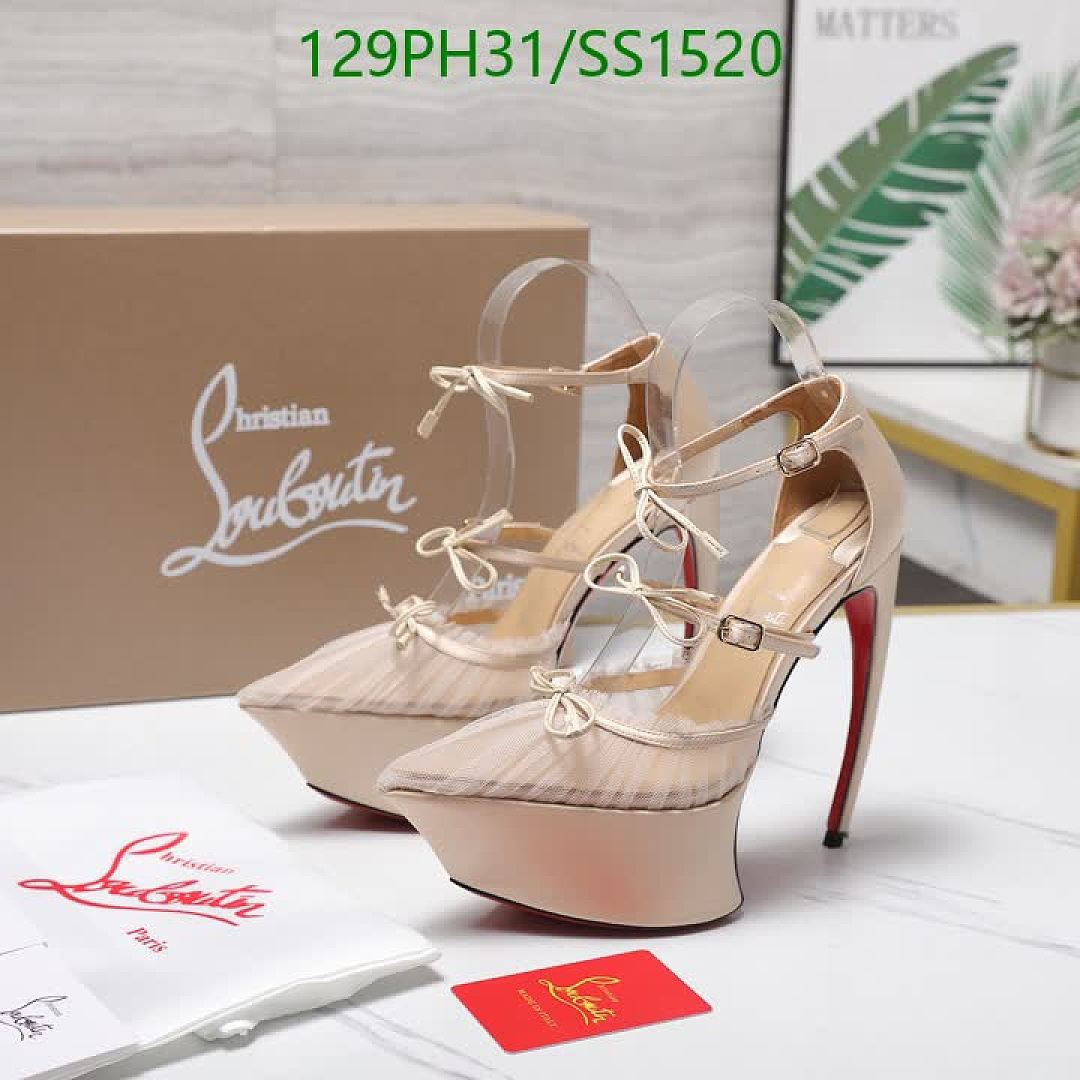 Christian Louboutin-Women Shoes Code: SS1520 $: 129USD