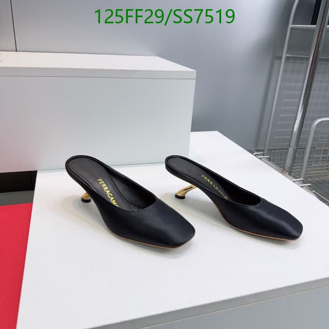 Ferragamo-Women Shoes Code: SS7519 $: 125USD