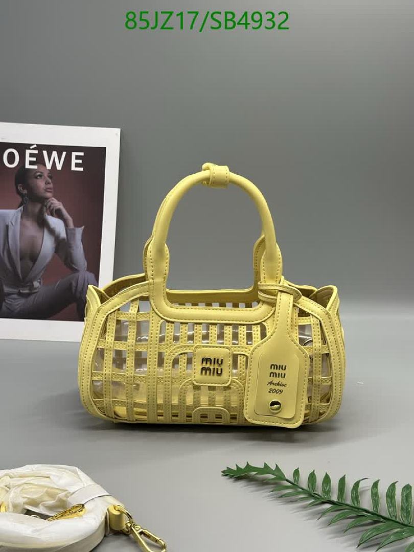 Miu Miu-Bag-4A Quality Code: SB4932
