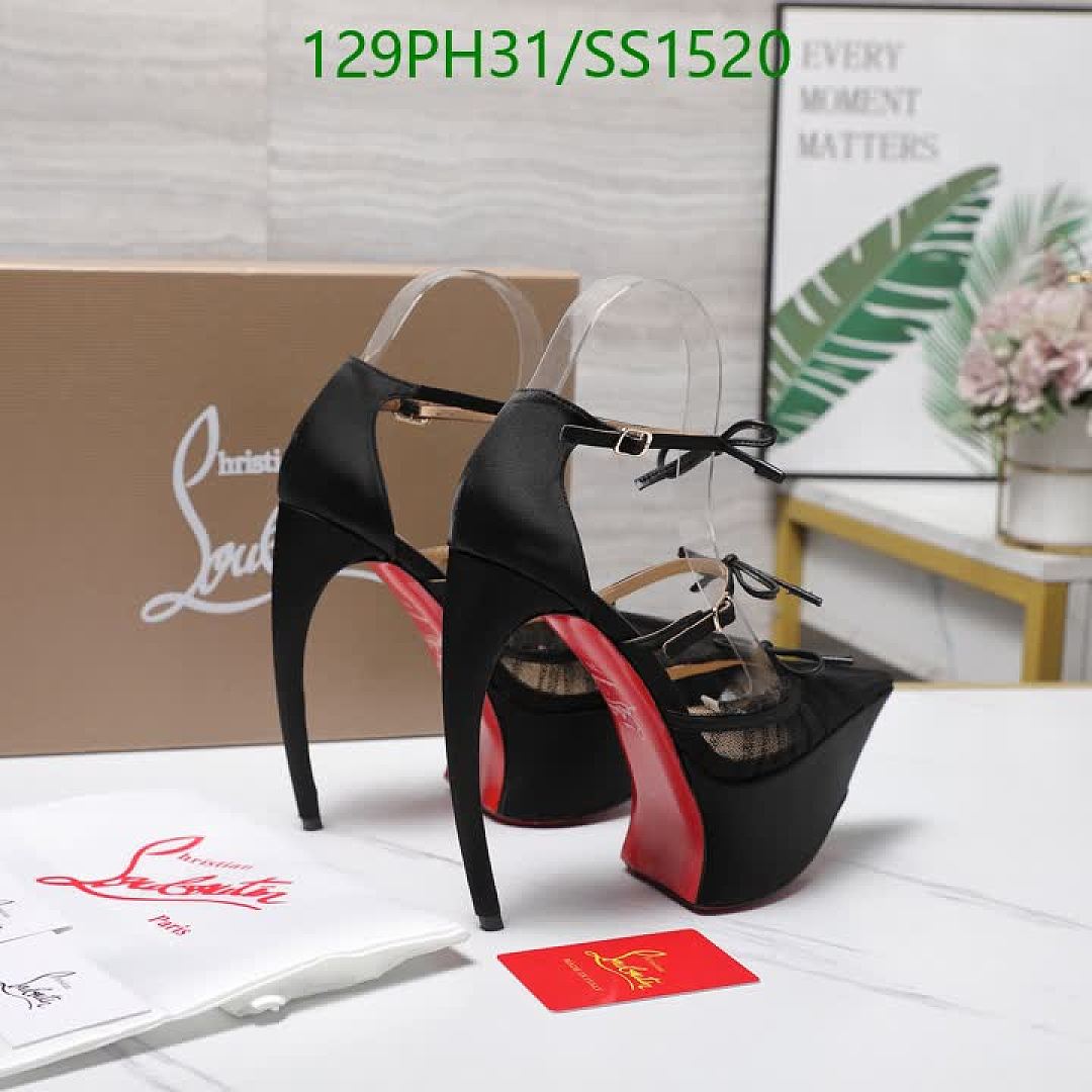 Christian Louboutin-Women Shoes Code: SS1520 $: 129USD