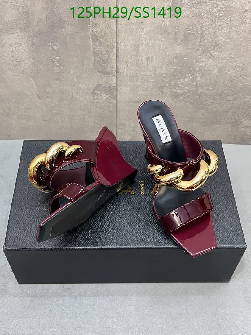 Alaia-Women Shoes Code: SS1419 $: 125USD
