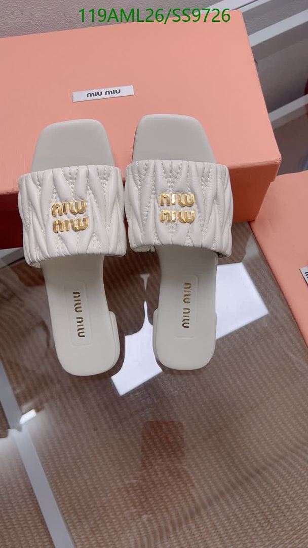 Miu Miu-Women Shoes Code: SS9726 $: 119USD