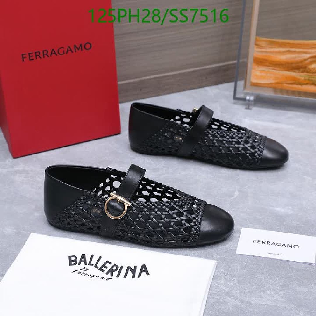 Ferragamo-Women Shoes Code: SS7516 $: 125USD