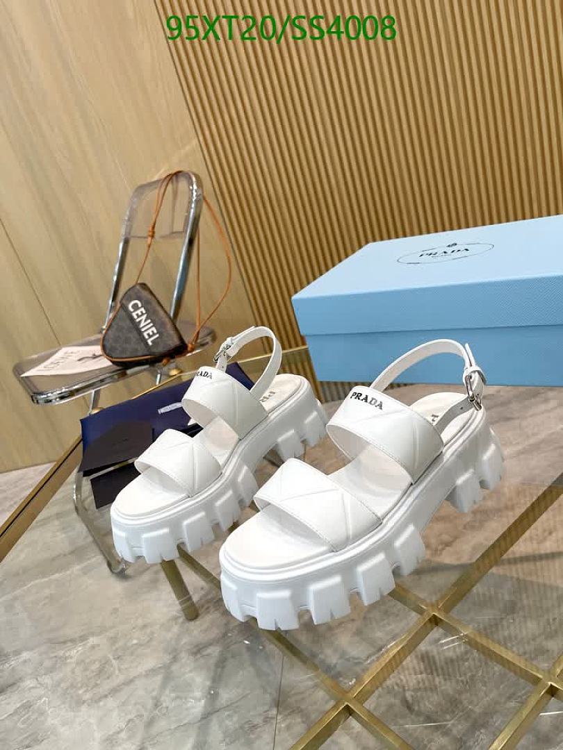 Prada-Women Shoes Code: SS4008 $: 95USD