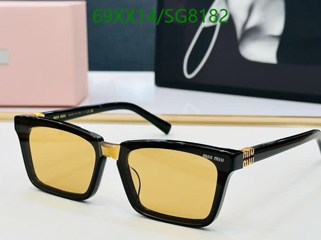 Miu Miu-Glasses Code: SG8182 $: 69USD
