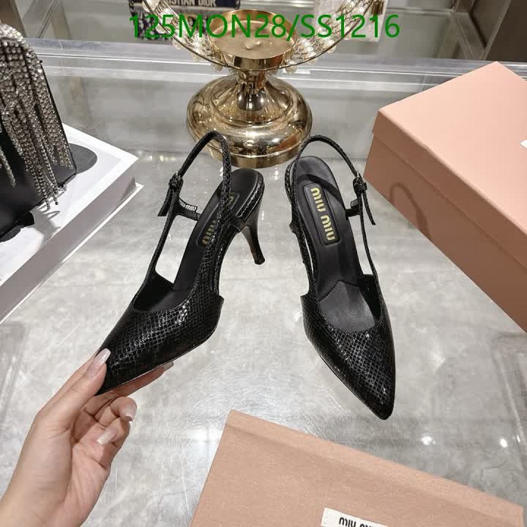 Miu Miu-Women Shoes Code: SS1216 $: 125USD