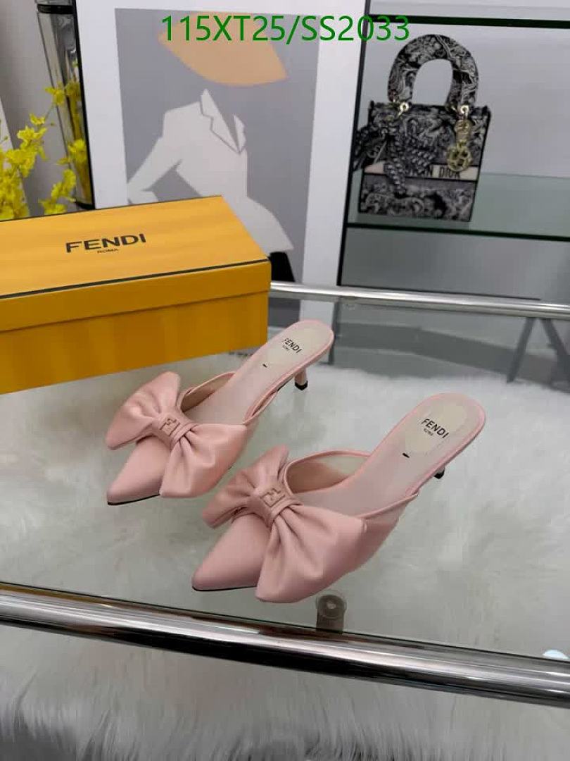 Fendi-Women Shoes Code: SS2033 $: 115USD