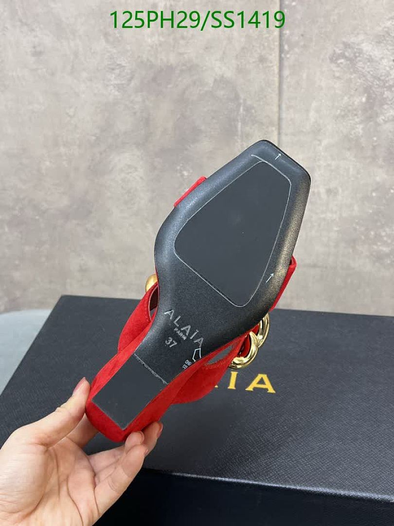 Alaia-Women Shoes Code: SS1419 $: 125USD