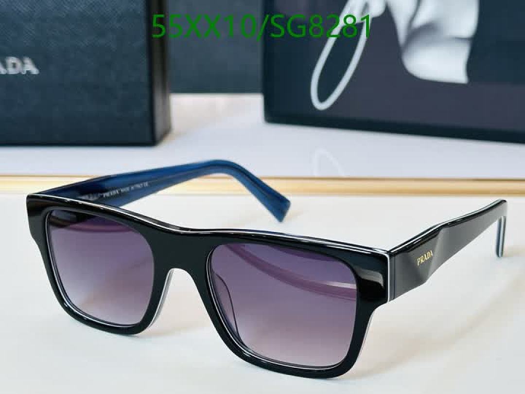 Prada-Glasses Code: SG8281 $: 55USD