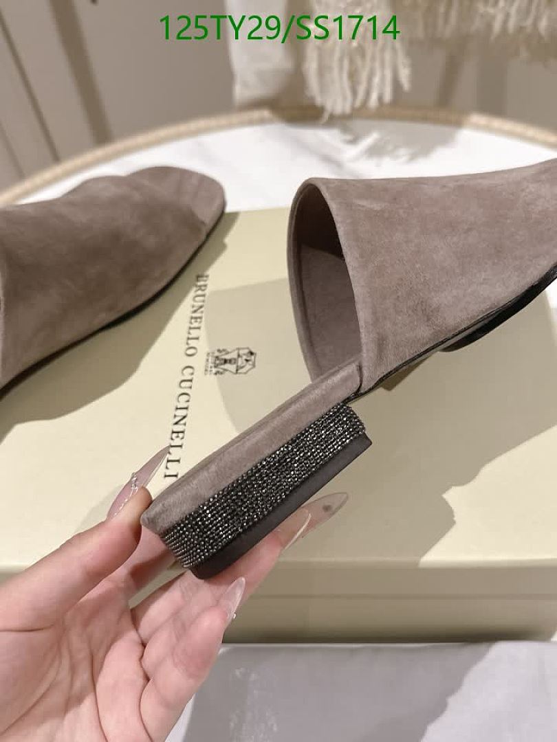 Brunello Cucinelli-Women Shoes Code: SS1714 $: 125USD