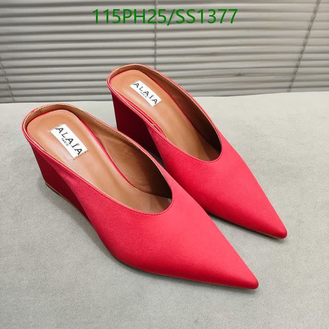 Alaia-Women Shoes Code: SS1377 $: 115USD
