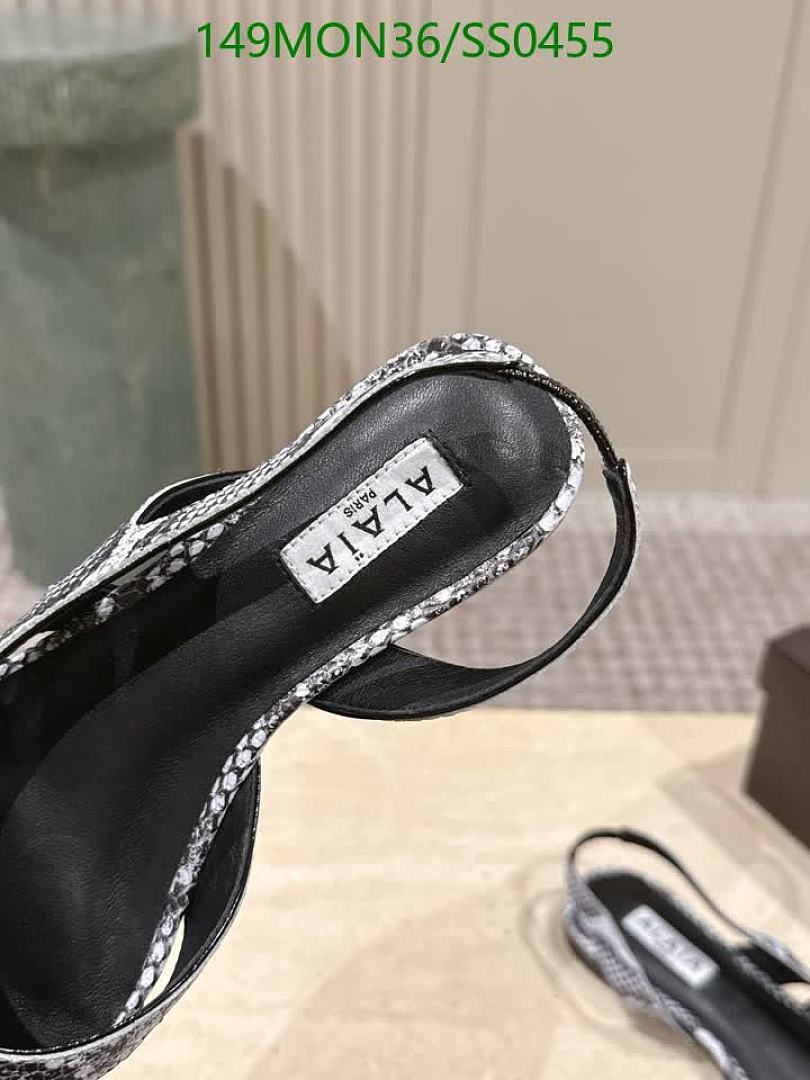 Alaia-Women Shoes Code: SS0455 $: 149USD