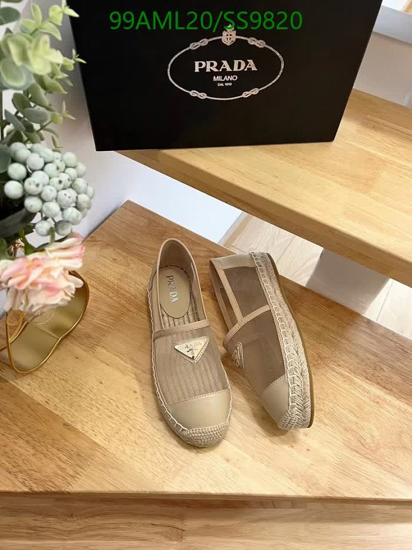 Prada-Women Shoes Code: SS9820 $: 99USD