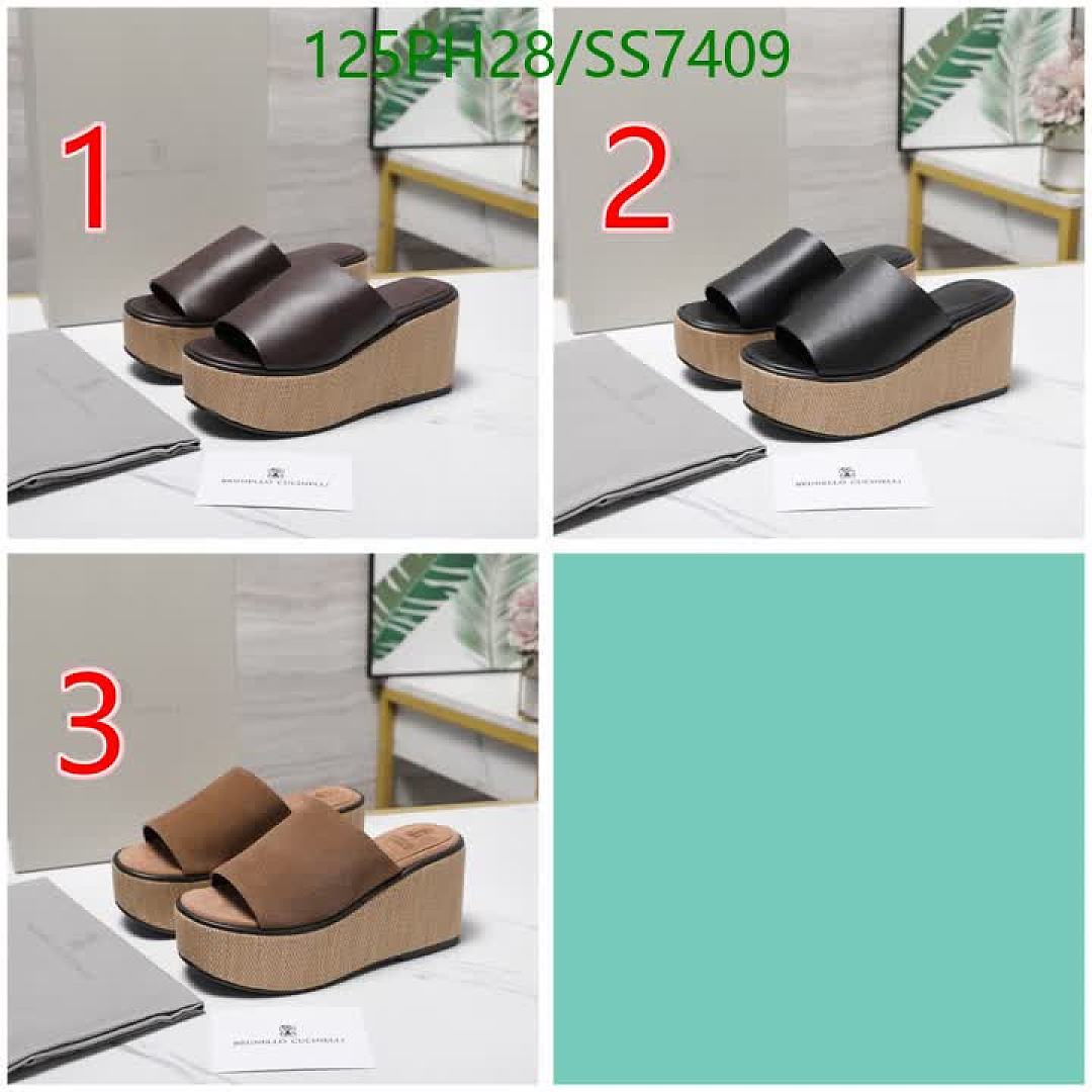 Brunello Cucinelli-Women Shoes Code: SS7409 $: 125USD