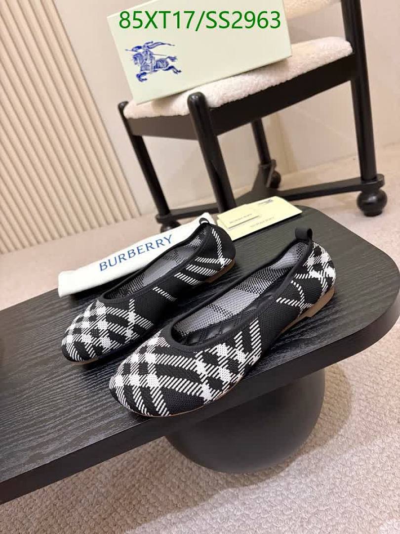 Burberry-Women Shoes Code: SS2963 $: 85USD