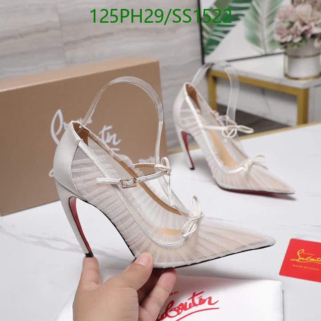 Christian Louboutin-Women Shoes Code: SS1522 $: 125USD