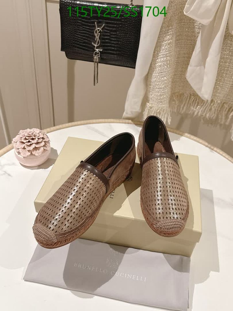 Brunello Cucinelli-Women Shoes Code: SS1704 $: 115USD