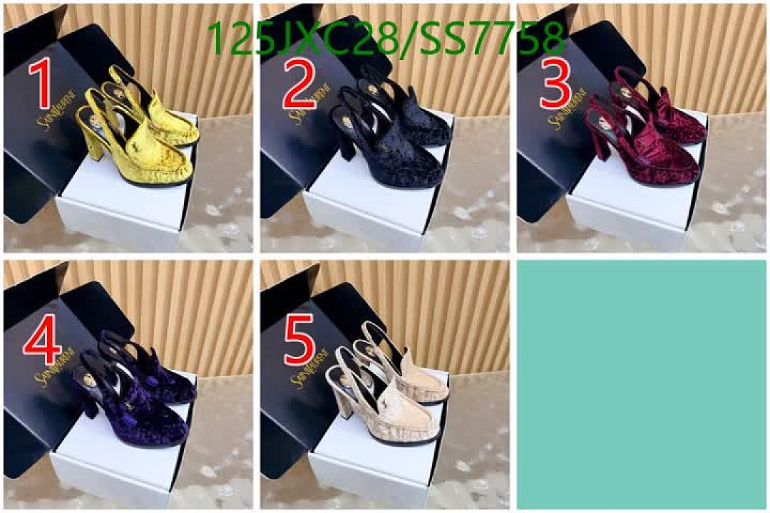 YSL-Women Shoes Code: SS7758 $: 125USD