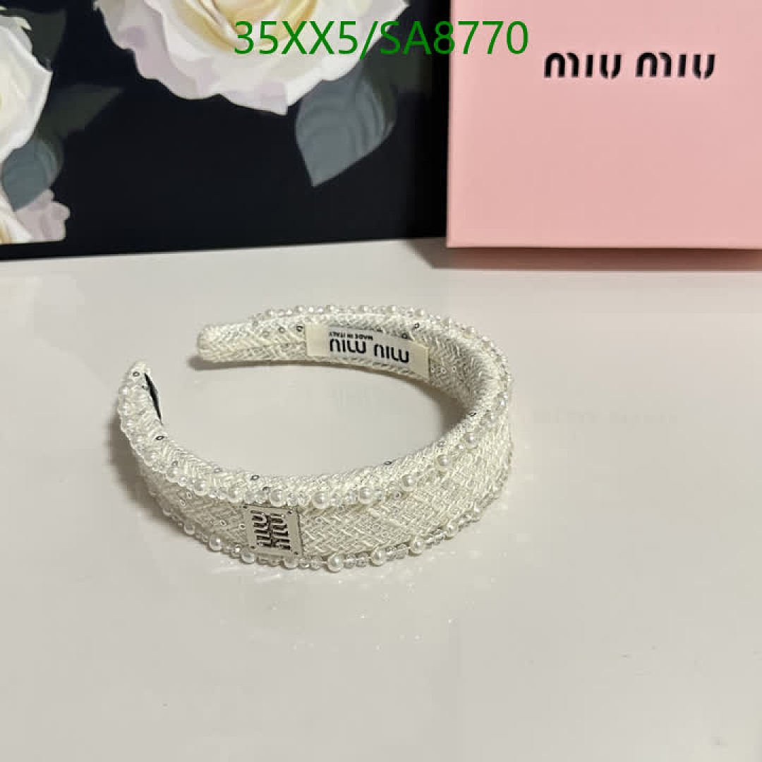 MIU MIU-Headband Code: SA8770 $: 35USD
