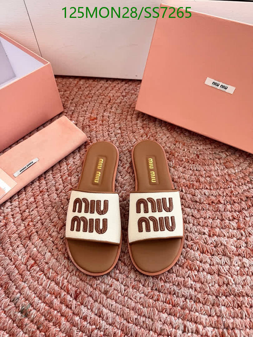 Miu Miu-Women Shoes Code: SS7265 $: 125USD