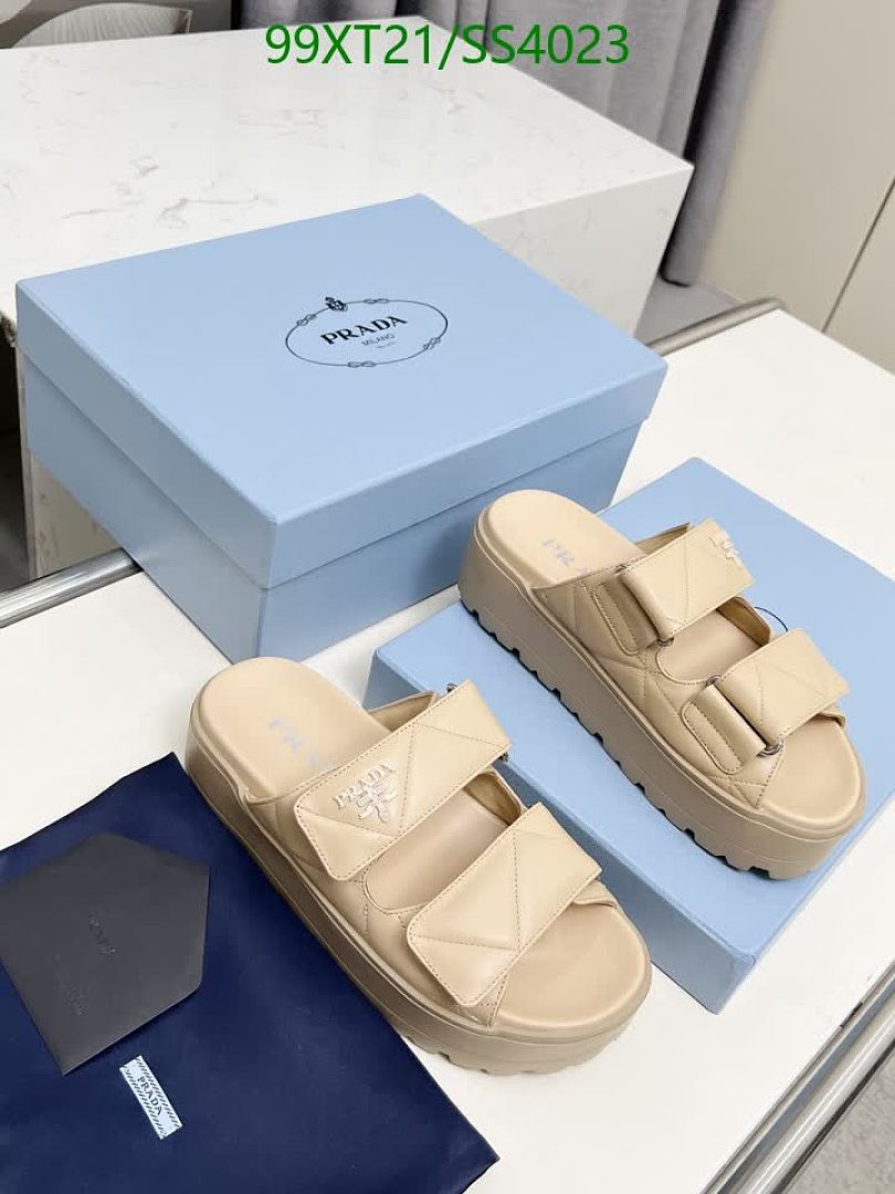 Prada-Women Shoes Code: SS4023 $: 99USD