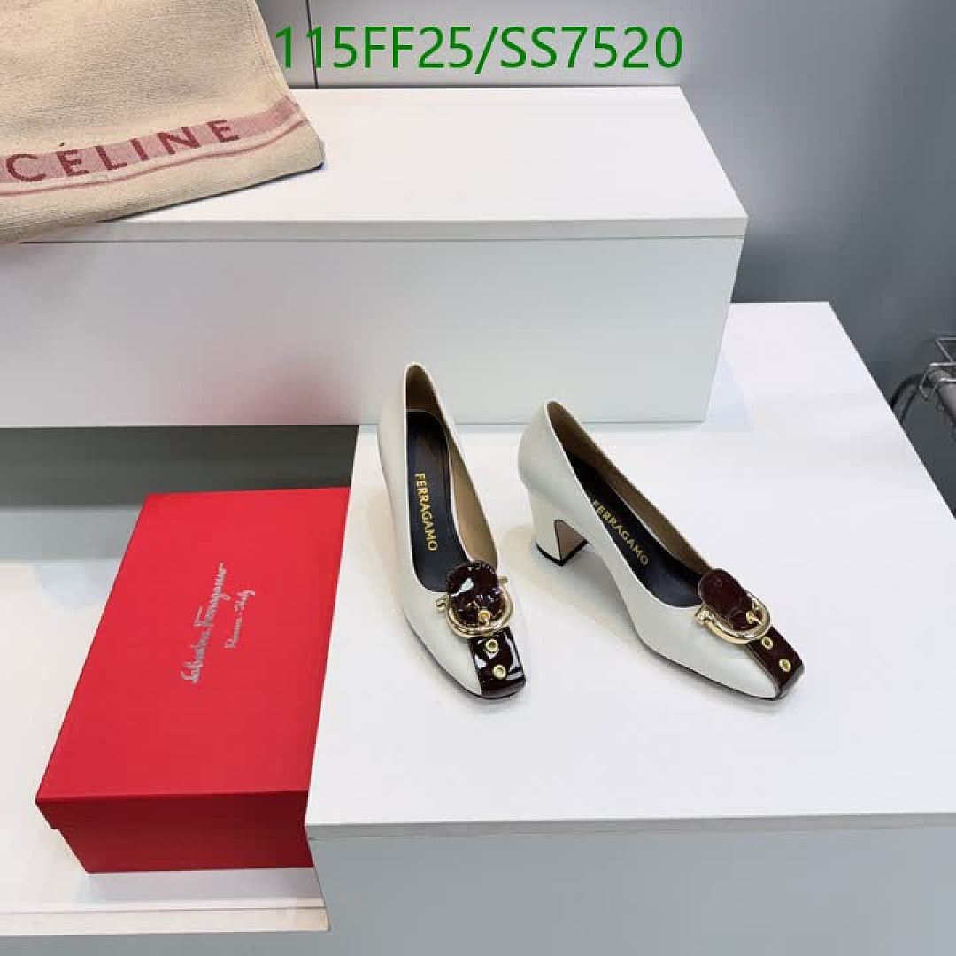 Ferragamo-Women Shoes Code: SS7520 $: 115USD