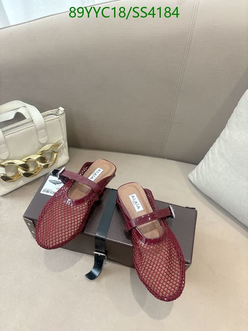 Alaia-Women Shoes Code: SS4184 $: 89USD