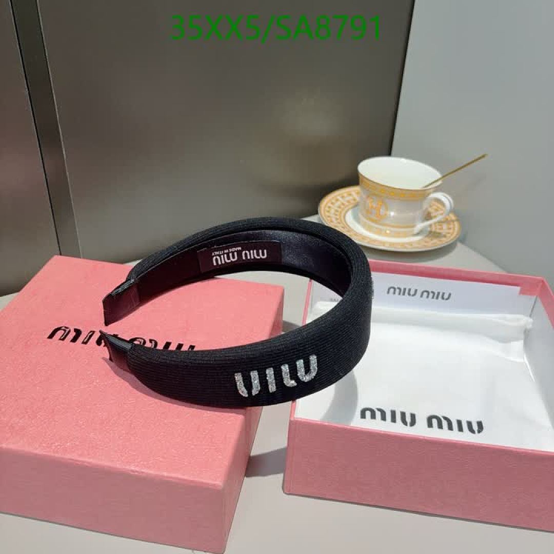 MIU MIU-Headband Code: SA8791 $: 35USD