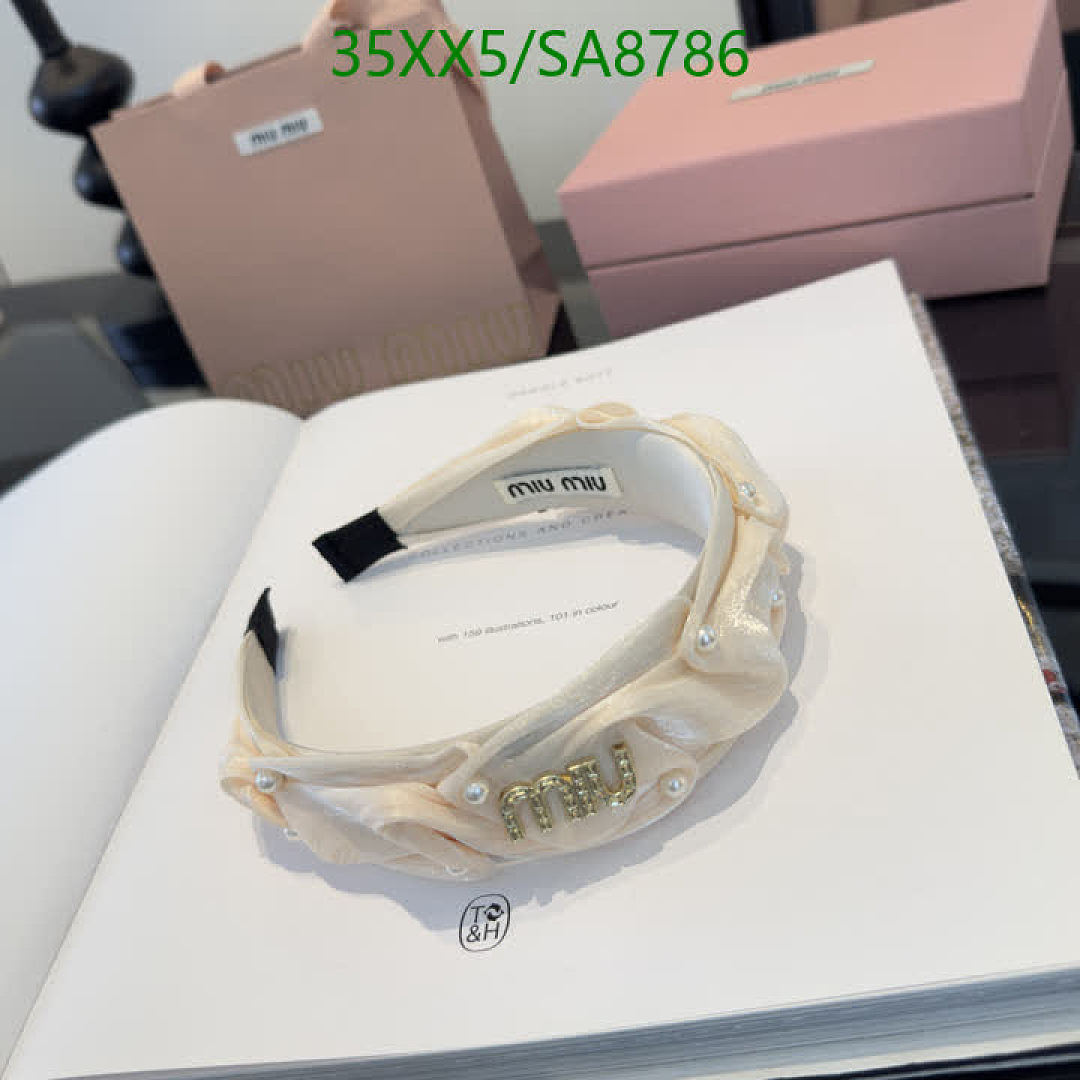 MIU MIU-Headband Code: SA8786 $: 35USD