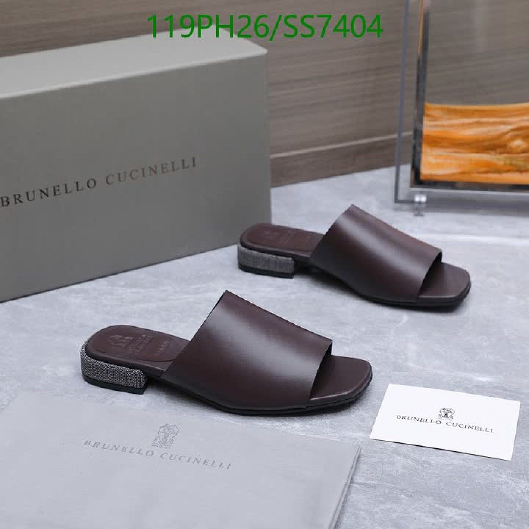 Brunello Cucinelli-Women Shoes Code: SS7404 $: 119USD