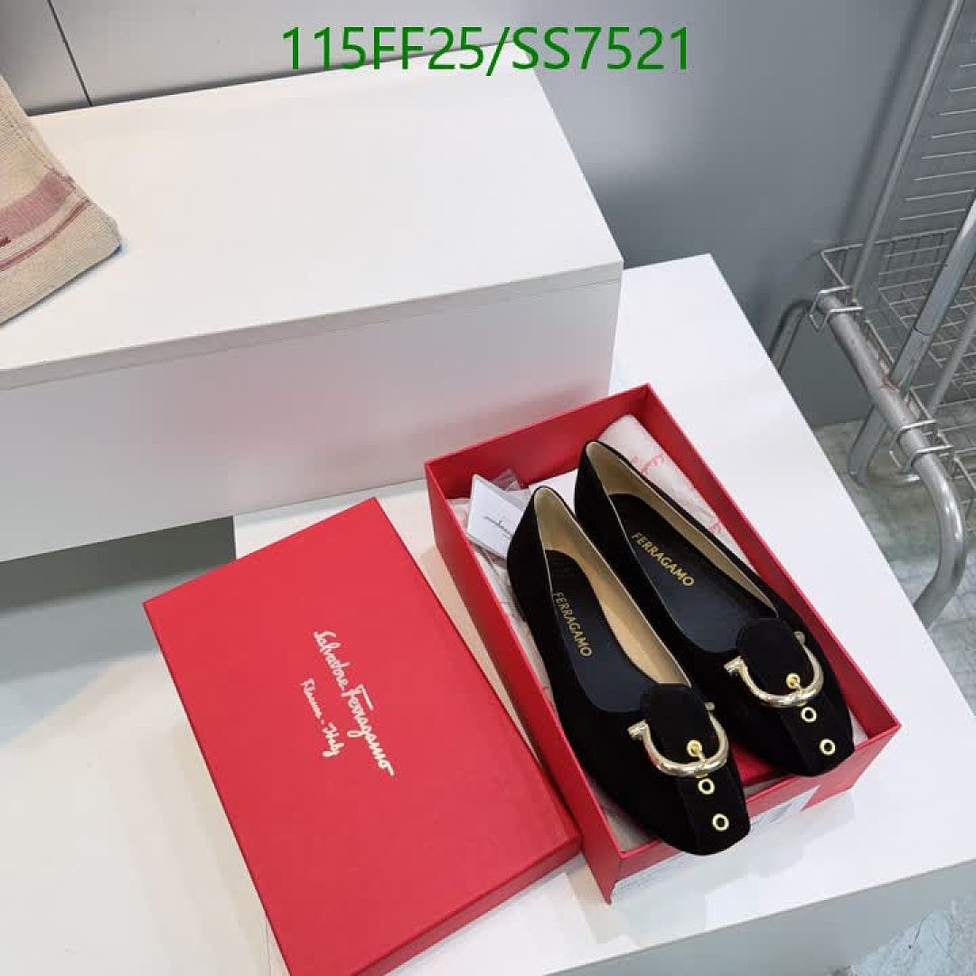 Ferragamo-Women Shoes Code: SS7521 $: 115USD