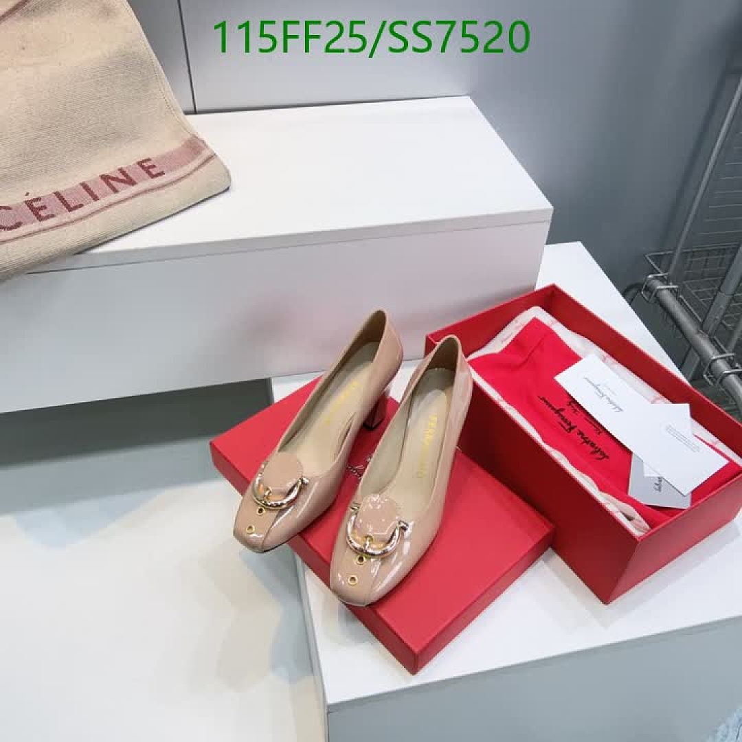 Ferragamo-Women Shoes Code: SS7520 $: 115USD