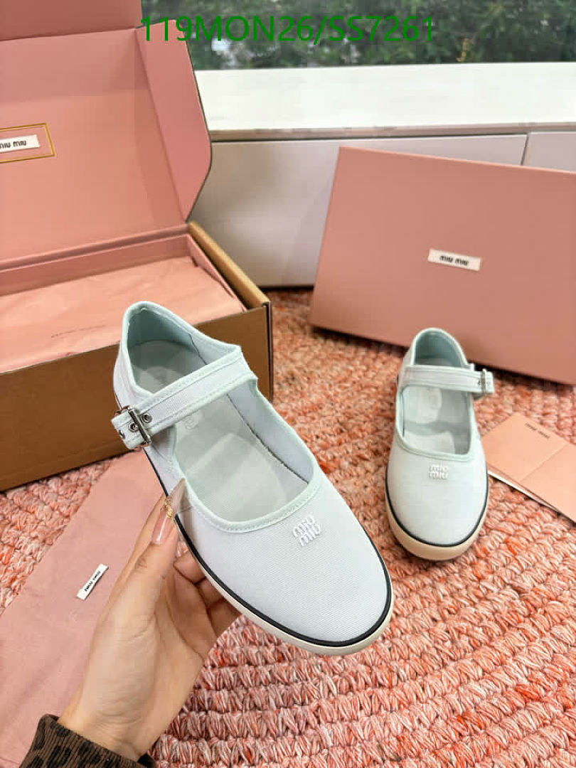 Miu Miu-Women Shoes Code: SS7261 $: 119USD