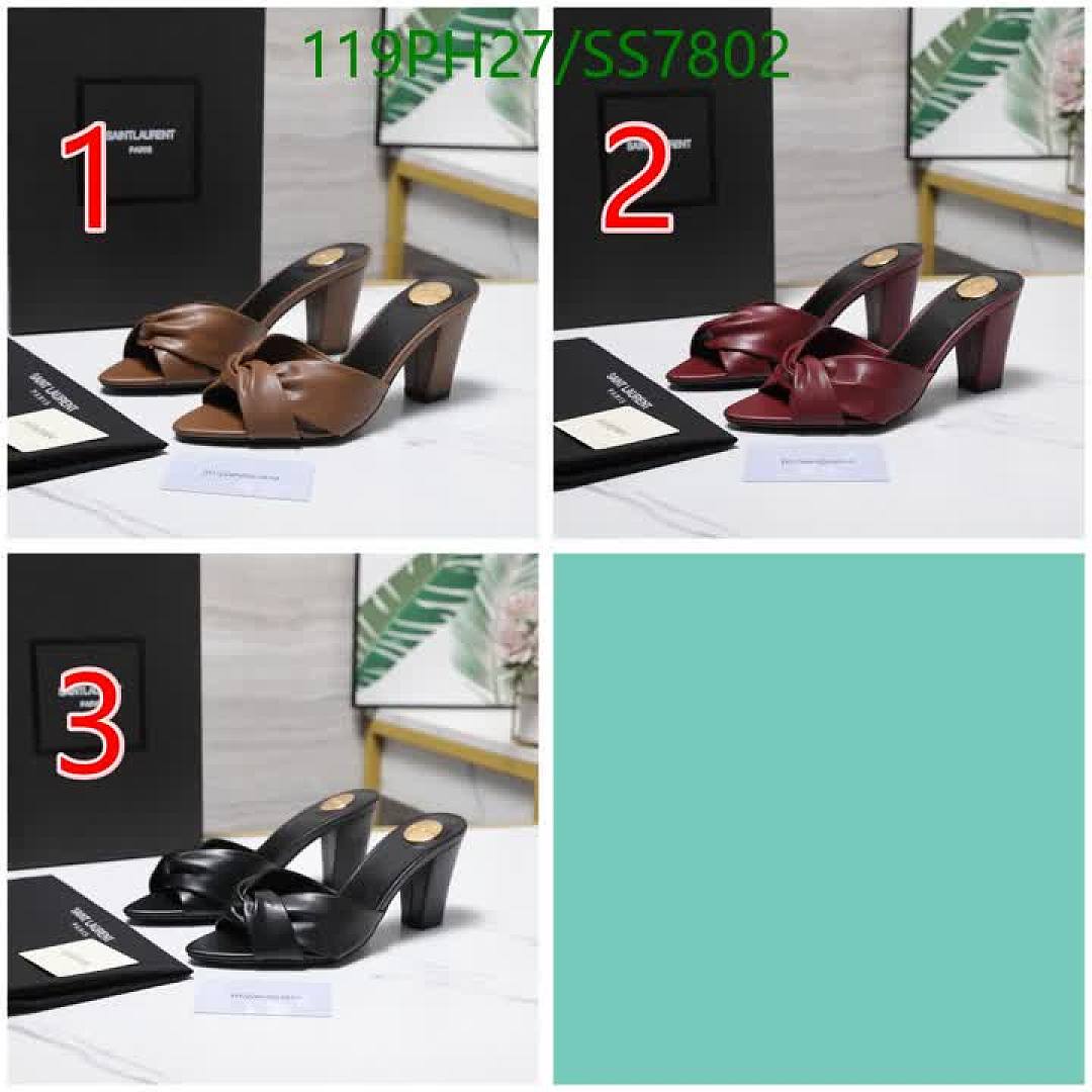 YSL-Women Shoes Code: SS7802 $: 119USD