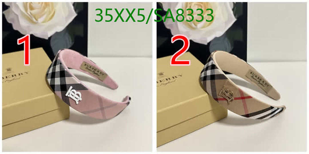 Burberry-Headband Code: SA8333 $: 35USD