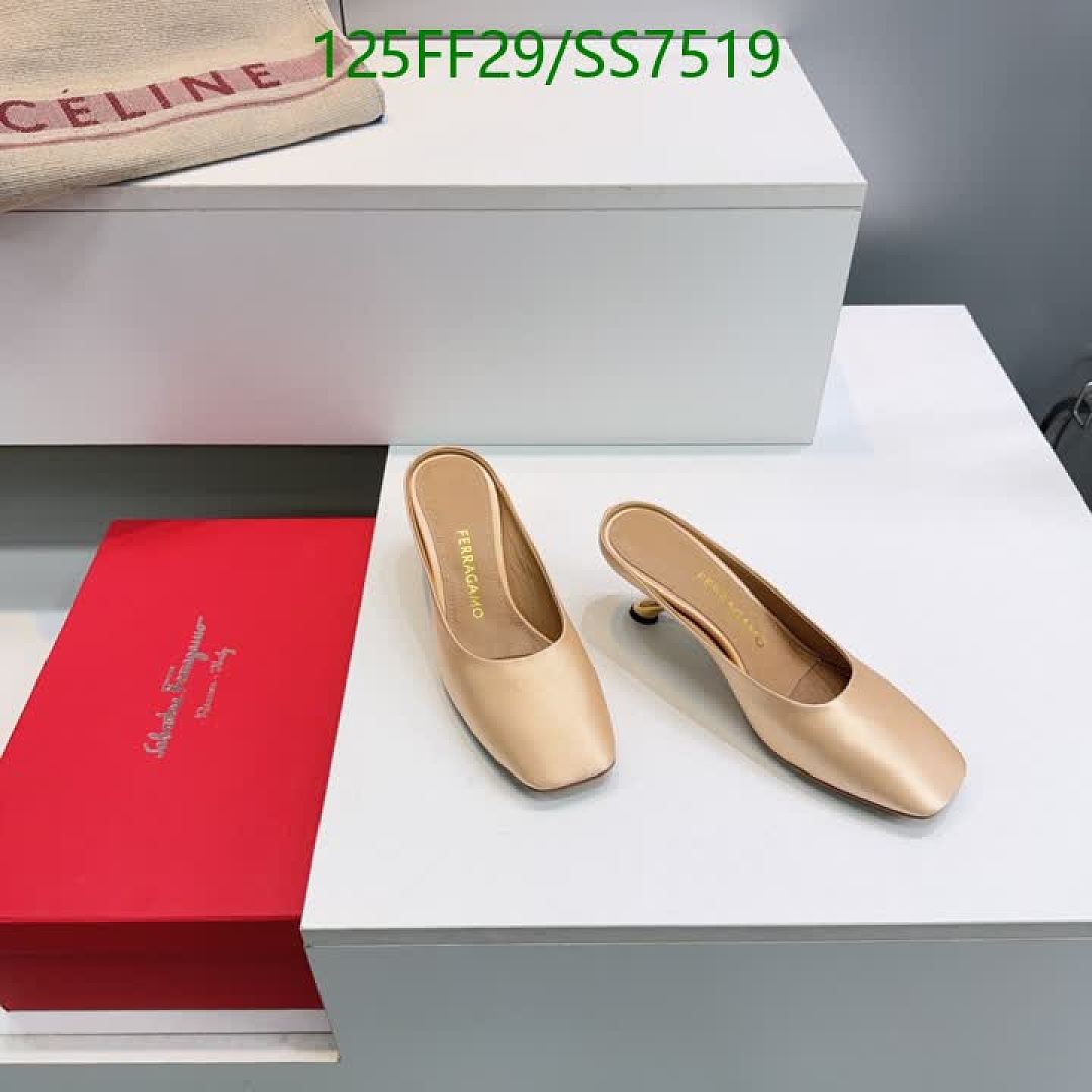 Ferragamo-Women Shoes Code: SS7519 $: 125USD