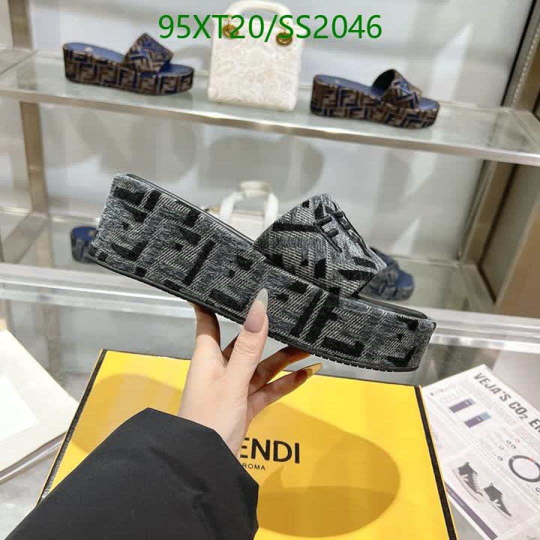 Fendi-Women Shoes Code: SS2046 $: 95USD